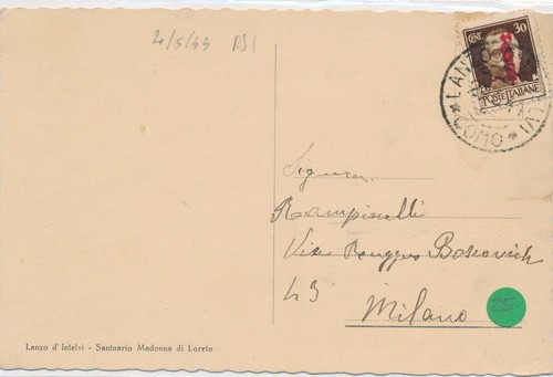 Italia 1944 rsi lanzo - lanzo, d'