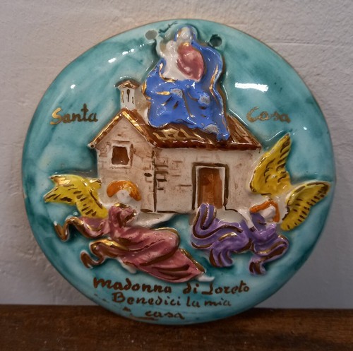 Madonna loreto ceramica - di,