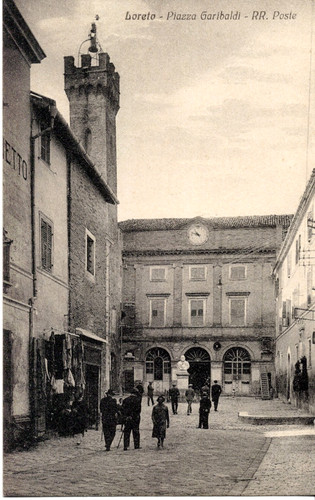 Cartolina loreto - (ancona),