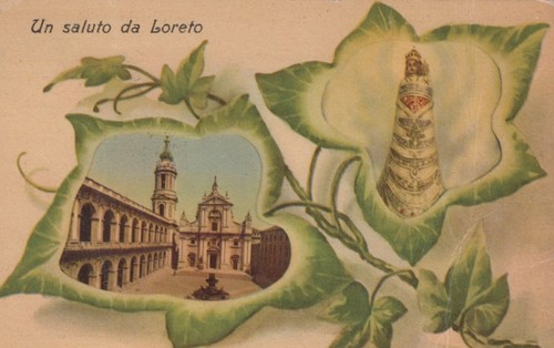 Cartolina loreto ancona - cartolina,