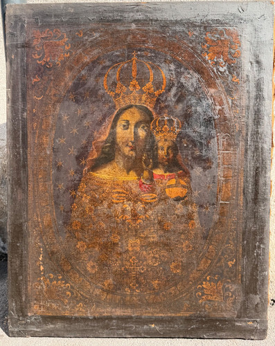 Dipinto antico xvii xviii - antico, xvii-xviii