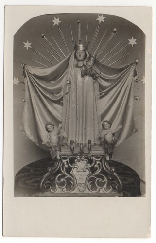 Foto cartolina madonna - madonna, di