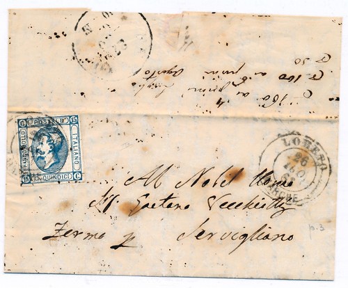 Storia postale 1863 regno - storia,