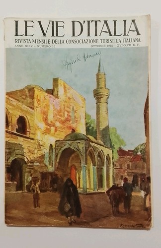 Vie italia 1938 - vie, d'italia