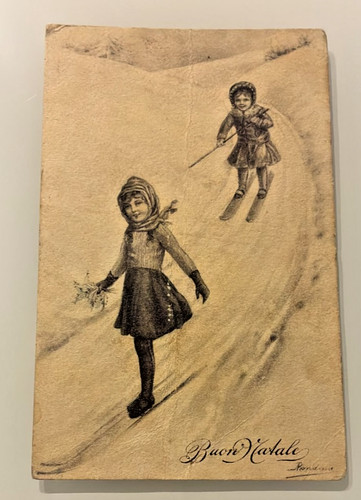 Cartolina originale 1921 - originale, buon