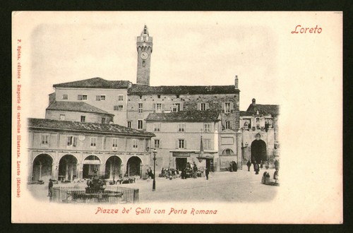 Loreto piazza de - (ancona),