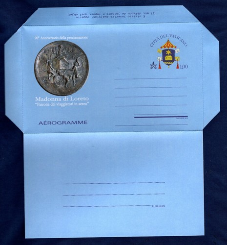 Vaticano 2010 aerogramma - aerogramma:, 90°